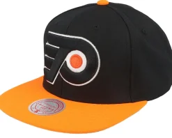 Philadelphia Flyers Team 2 Tone 2.0 Blk/Orange Snapback - Mitchell & Ness