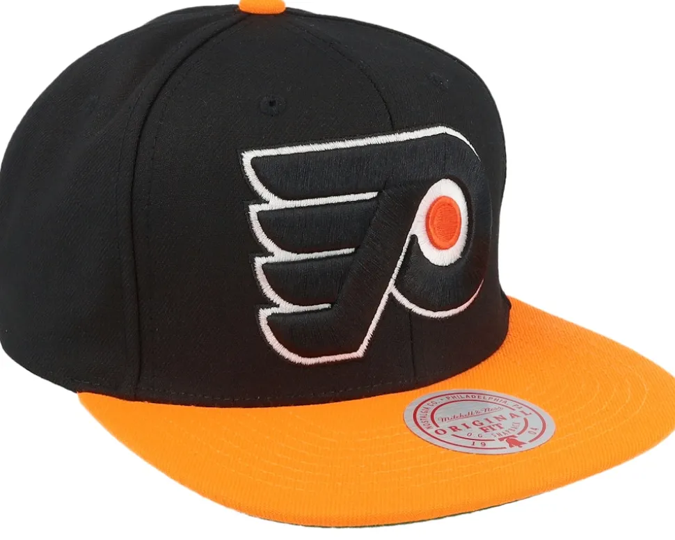 Philadelphia Flyers Team 2 Tone 2.0 Blk/Orange Snapback - Mitchell & Ness
