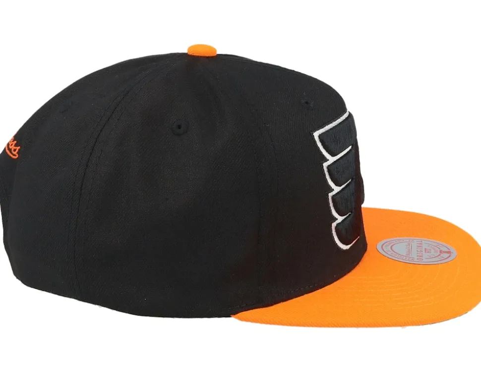 Philadelphia Flyers Team 2 Tone 2.0 Blk/Orange Snapback - Mitchell & Ness