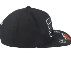 Philadelphia Flyers Vintage Hat Trick Black Snapback - Mitchell & Ness