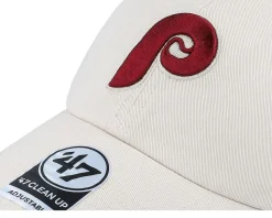 Philadelphia Phillies Clean Up Bone Dad Cap - 47 Brand