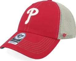 Philadelphia Phillies MLB 47 Clean Up Red Trucker - 47 Brand