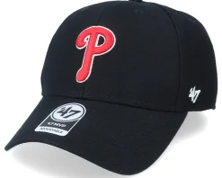 Philadelphia Phillies Mvp Black/Red Adjustable - 47 Brand