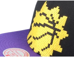 Phoenix Suns 8 Bit Xl Black/Purple Snapback - Mitchell & Ness