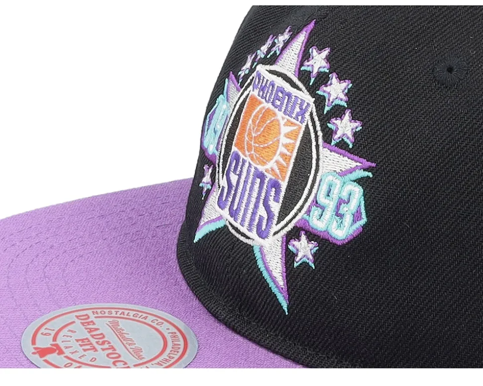 Phoenix Suns Asg 2 Tone Deadstock Black/Purple Snapback - Mitchell & Ness