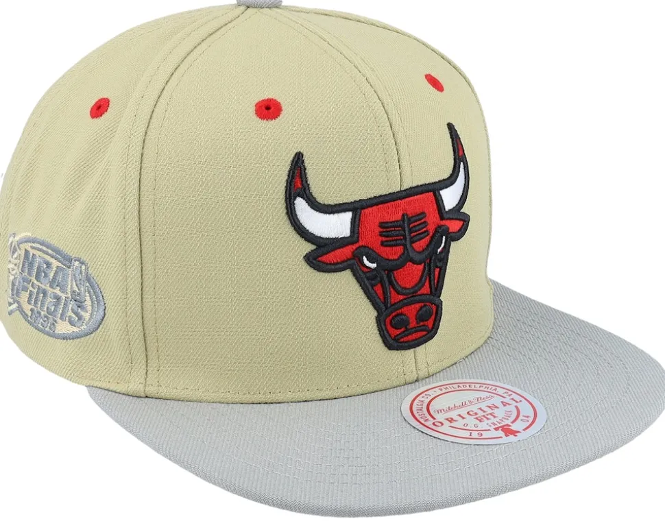 Phoenix Suns Classic Canvas Tan Snapback - Mitchell & Ness