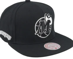 Phoenix Suns Evergreen Black/White Snapback - Mitchell & Ness
