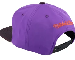 Phoenix Suns Heat Up Visor Purple Snapback - Mitchell & Ness