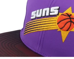 Phoenix Suns Heat Up Visor Purple Snapback - Mitchell & Ness