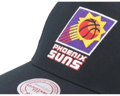 Phoenix Suns Monogram Black A-frame Trucker - Mitchell & Ness