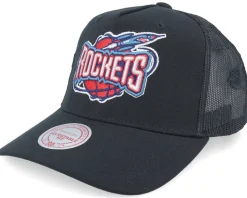 Phoenix Suns Monogram Black A-frame Trucker - Mitchell & Ness