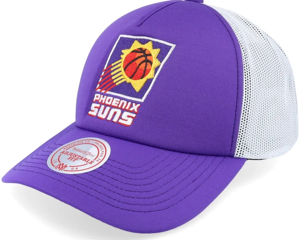 Phoenix Suns Off The Backboard Purple/White Trucker - Mitchell & Ness
