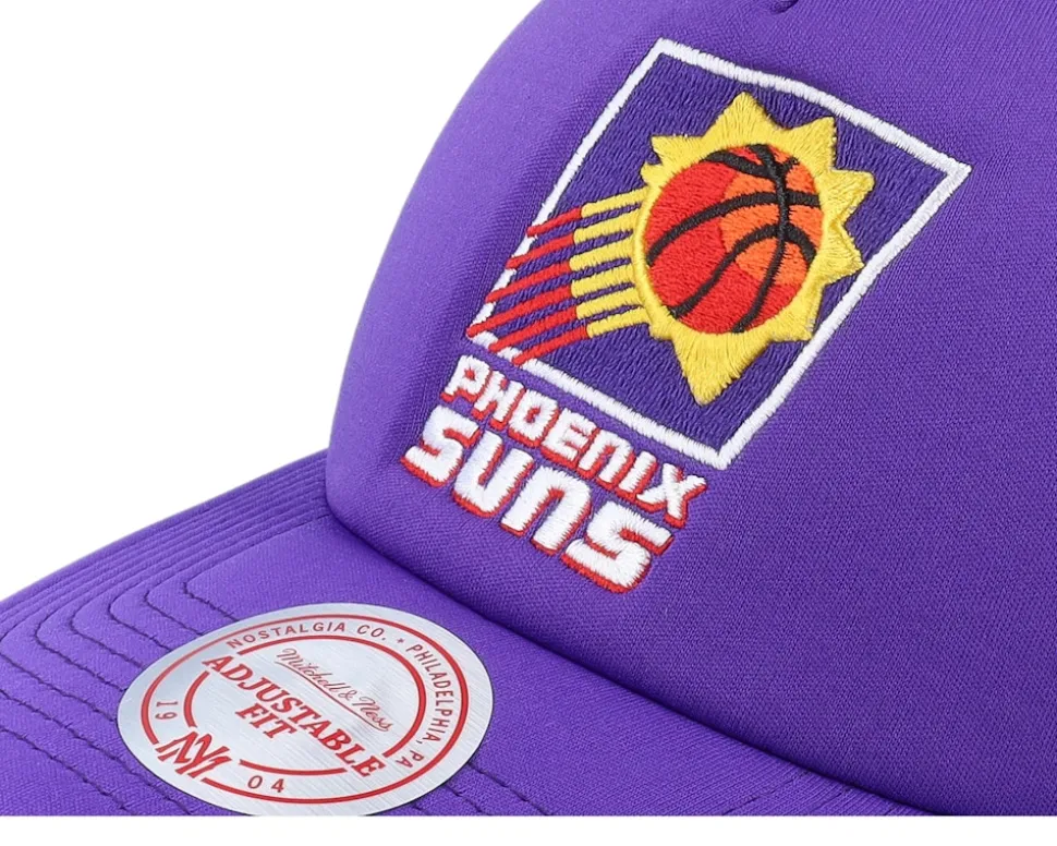 Phoenix Suns Off The Backboard Purple/White Trucker - Mitchell & Ness