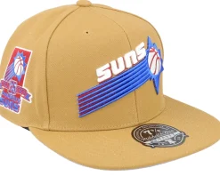Phoenix Suns Sand And Sky Tan Fitted - Mitchell & Ness