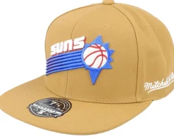Phoenix Suns Sand And Sky Tan Fitted - Mitchell & Ness