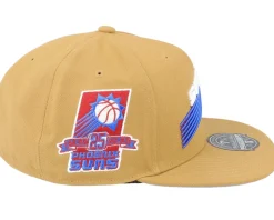 Phoenix Suns Sand And Sky Tan Fitted - Mitchell & Ness