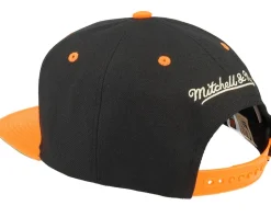 Phoenix Suns Shattered Black/Orange Snapback - Mitchell & Ness