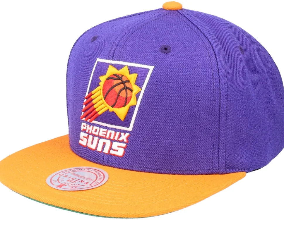 Phoenix Suns Team 2 Tone 2.0 Purple/Orange Snapback - Mitchell & Ness