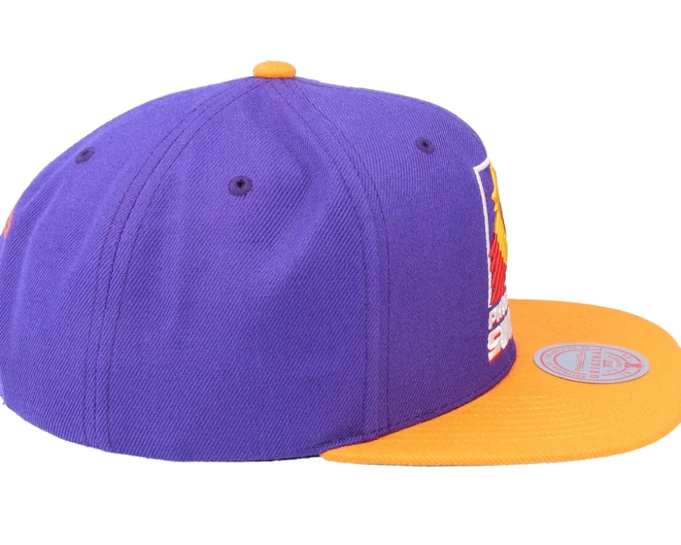 Phoenix Suns Team 2 Tone 2.0 Purple/Orange Snapback - Mitchell & Ness