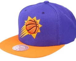 Phoenix Suns Team 2 Tone 2.0 Purple/Orange Snapback - Mitchell & Ness