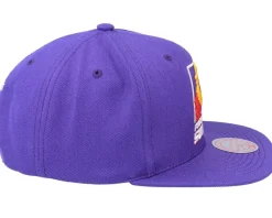 Phoenix Suns Team Ground 2.0 Purple Snapback - Mitchell & Ness