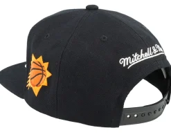 Phoenix Suns Team Script 2.0 Black Snapback - Mitchell & Ness