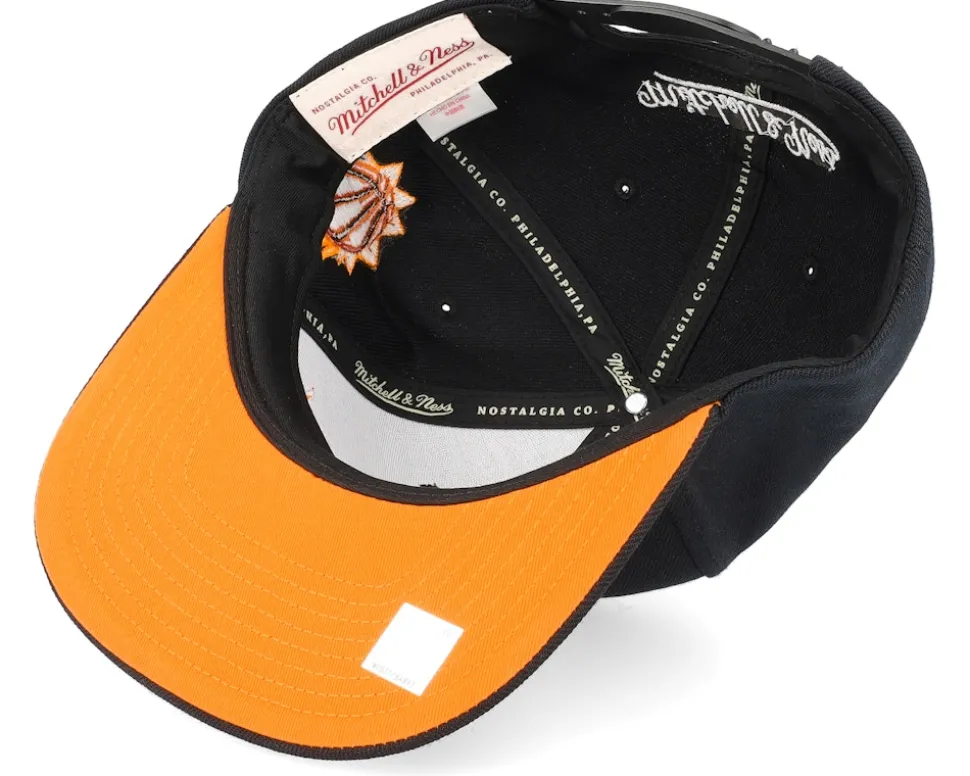 Phoenix Suns Team Script 2.0 Black Snapback - Mitchell & Ness