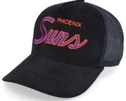 Phoenix Suns Times Up Black Trucker - Mitchell & Ness