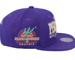 Phoenix Suns With Love Hwc Purple Snapback - Mitchell & Ness
