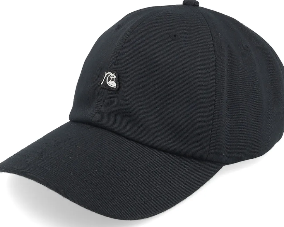Pierdrop Cap Jet Black Dad Cap - Quiksilver