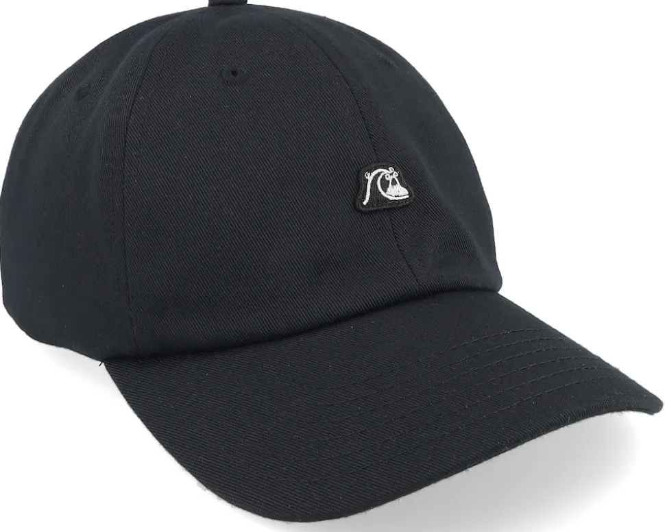 Pierdrop Cap Jet Black Dad Cap - Quiksilver