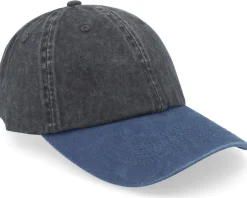Pigment Washed Black/Navy Dad Cap - Equip