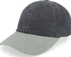 Pigment Washed Black/Olive Dad Cap - Equip