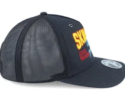 Pike 3d Logo 112wh Hawthorne Solid Black Trucker - Skillfish