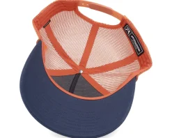 Pike Figure 112fpr Navy/Orange/Dark Orange Rope A-Frame Trucker - Skillfish