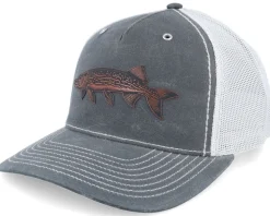 Pike Figure 112fpr Navy/Orange/Dark Orange Rope A-Frame Trucker - Skillfish