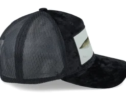 Pike Fishing Velvet Black Trucker - Skillfish