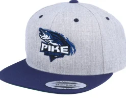 Pike Grey/Navy Snapback - Hunter