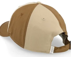 Pines Light Brown Blocked Dad Cap - Coal