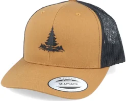 Pinetree Retro Caramel/Black Trucker - Hunter