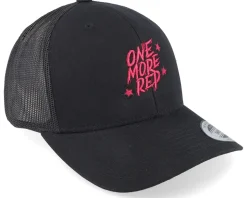 Pink One More Rep Fitness Black Trucker - Berzerk