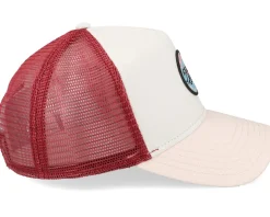 Pinkcrab White/Pink Trucker - Coastal