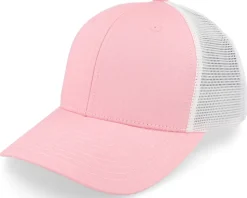 Pink/White/White Contrast Stitch Trucker - Equip