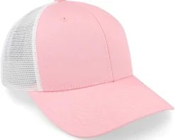 Pink/White/White Contrast Stitch Trucker - Equip