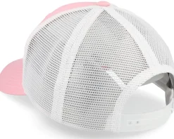 Pink/White/White Contrast Stitch Trucker - Equip