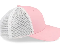 Pink/White/White Contrast Stitch Trucker - Equip