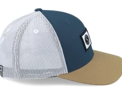 Pinnacle 2 Retro Indigo/Tan Trucker - Salty Crew