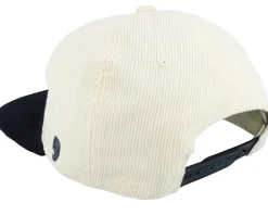 Pins & Stripes Logo Cord Ivory/Black Snapback - Pins & Stripes