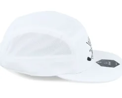 Pins & Stripes Logo White 5-panel - Pins & Stripes