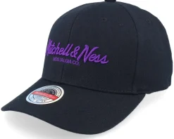 Pinscript Black/Purple Adjustable - Mitchell & Ness